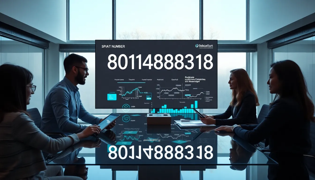 diverse team analyzing data in a modern office.